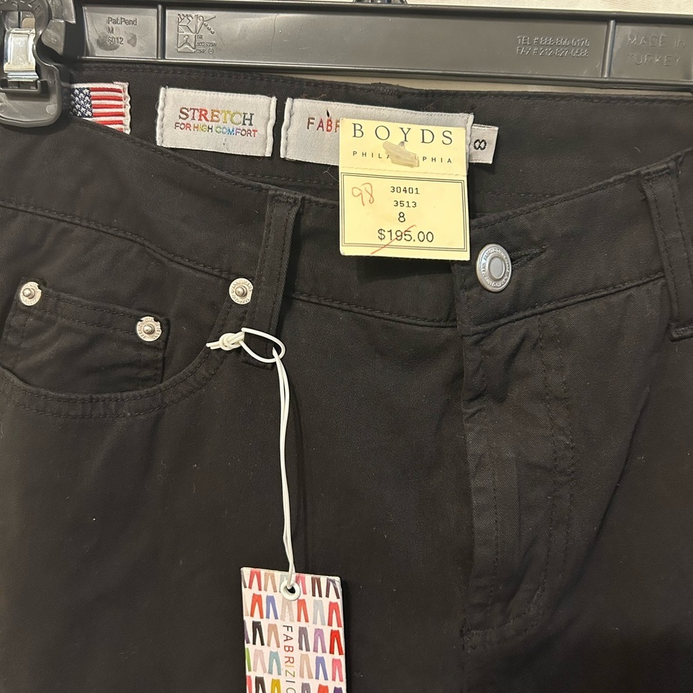NWT Black Fabrizio Gianni Jeans